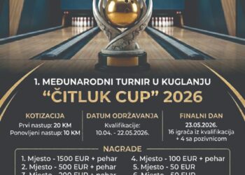 Najava: Završnica međunarodnog kuglačkog turnira “Čitluk Cup 2026”