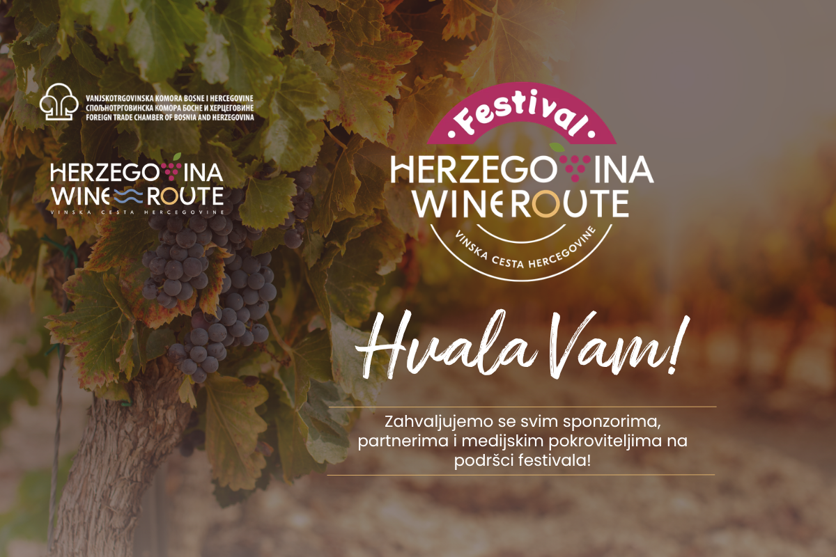 Mostar je spreman za najveću vinsku priču godine: Festival Vinske ceste Hercegovine rasprodan! Mostar je spreman za najveću vinsku priču godine: Festival Vinske ceste Hercegovine rasprodan!