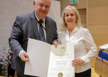 Zlatna povelja Matice hrvatske za monografiju “Ferdinand Zovko: Baritonov život za publiku”