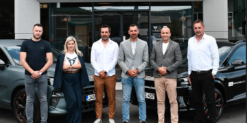 CUPRA postaje zlatni sponzor Dodig Tennis Centra, padel tereni dobili novo ime