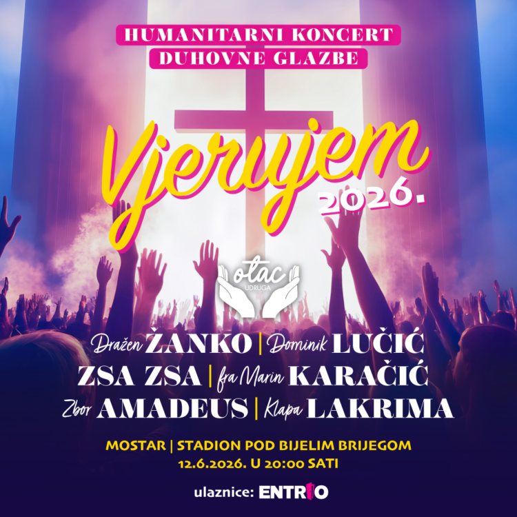 Humanitarni koncert “Vjerujem”: Kako je ideja iz Mostara prerasla u pokret koji mijenja živote djece i obitelji