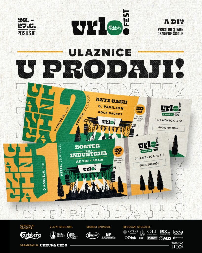 U pretprodaji ulaznice za 