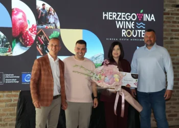 Marija Buhač dobila titulu veleposlanice Vinske ceste Hercegovine