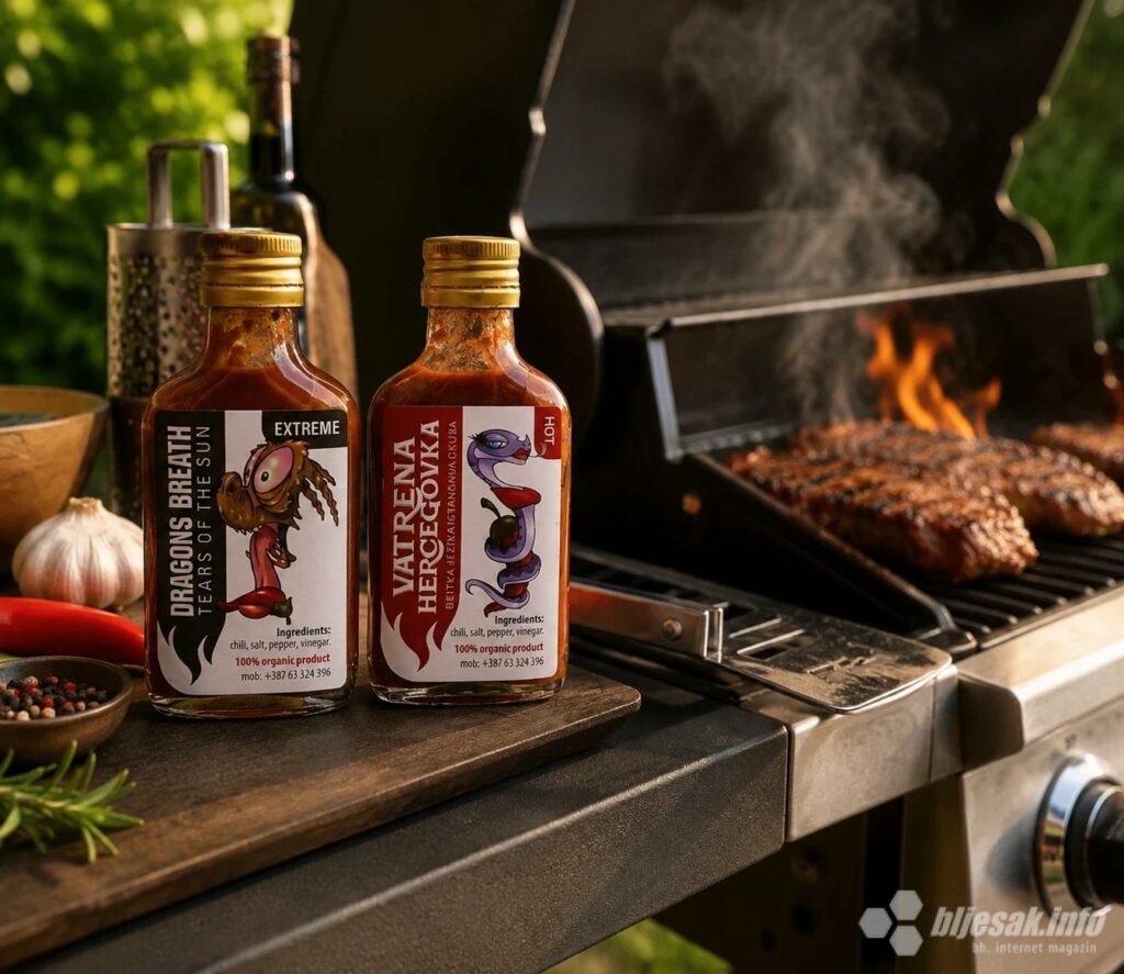 Hercegovački odgovor na Tabasco: Domaći chilli umaci iz Čitluka osvajaju ljubitelje roštilja