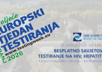 Europski tjedan testiranja: Besplatno i povjerljivo testiranje za studente na Kampusu Sveučilišta u Mostaru