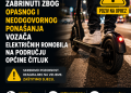 POZIV NA OPREZ Električni romobil nije igračka – sve više opasnih situacija na području općine Čitluk