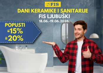 Dani keramike i sanitarije u FIS-u u Ljubuškom – iskoristite odlične pogodnosti!