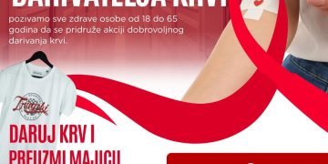 Povodom Svjetskog dana darivatelja krvi: Akcija dobrovoljnog darivanja u SKB Mostar