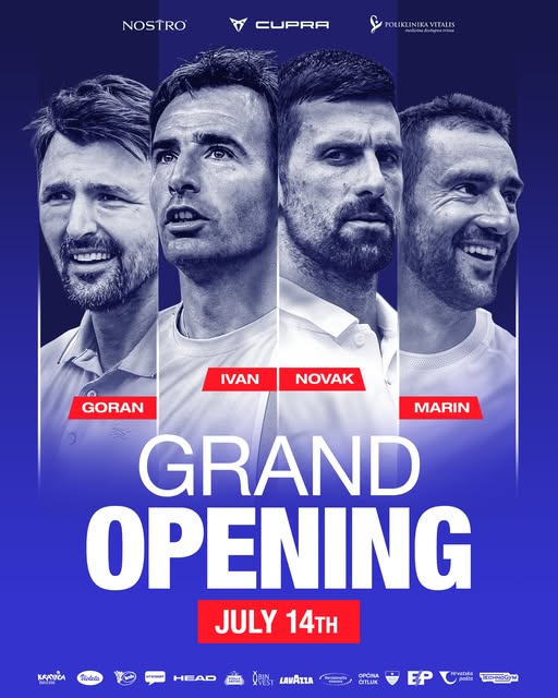 Povijesni sportski spektakl u Hercegovini: Otvorenje Dodig Tennis Centra uz teniske legende