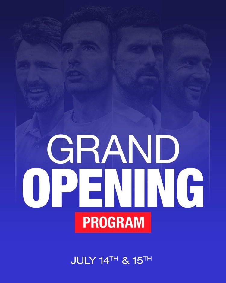 Program otvorenja Dodig Tennis Centra: Povijesni sportski spektakl u Hercegovini uz legende tenisa