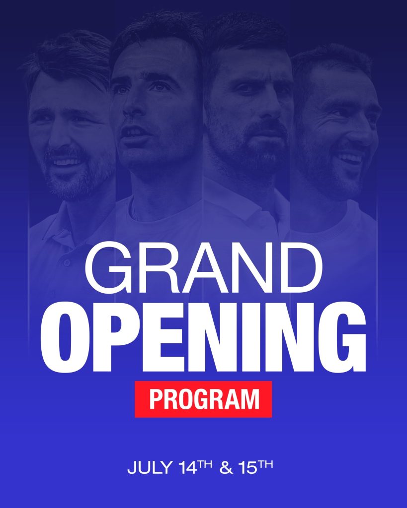 Program otvorenja Dodig Tennis Centra: Povijesni sportski spektakl u Hercegovini uz legende tenisa
