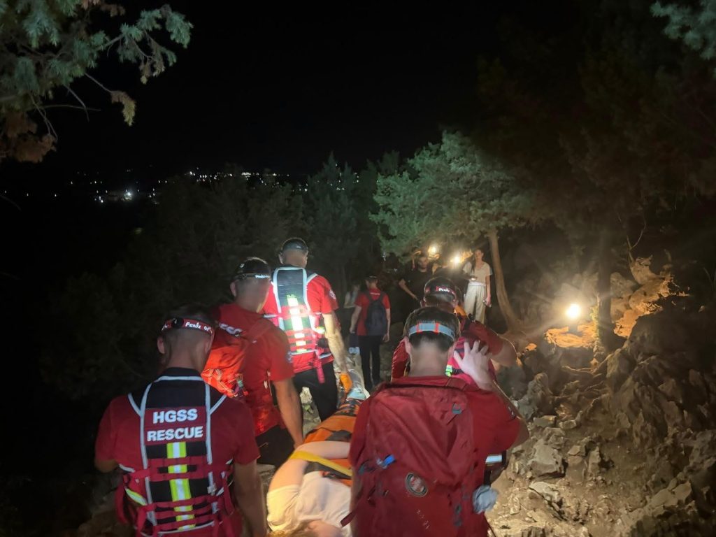 Intervencija HGSS-a Čitluk-Međugorje na Brdu ukazanja, spašena ženska osoba