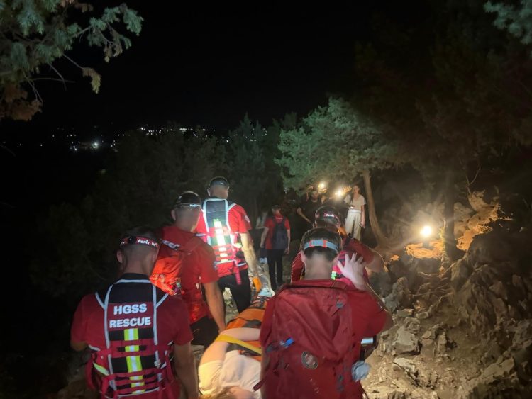 Intervencija HGSS-a Čitluk-Međugorje na Brdu ukazanja, spašena ženska osoba
