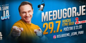 Enis Bešlagić donosi nezaboravnu predstavu „Da sam ja neko“ u Herceg Etno selo Međugorje