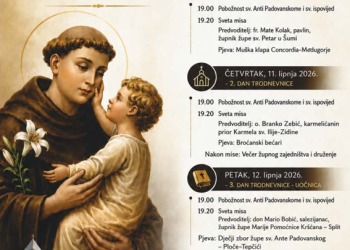 ŽUPA SV. ANTE PADOVANSKOGA TEPČIĆI Program trodnevnice i proslava zaštitnika župe