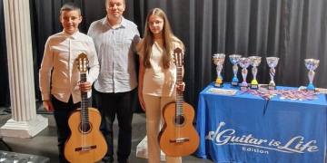 Veliki uspjeh broćanskih mladih gitarista u Omišu