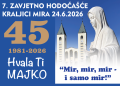 7. zavjetno hodočašće Kraljici Mira 24. lipnja 2026.: 45 godina milosti, molitve i zahvalnosti