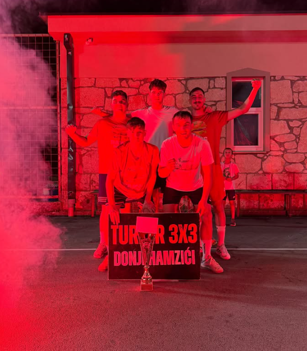 Završen još jedan Malonogometni turnir Donji Hamzići 3×3 – Ekipa Fast Food Damac pobjednik turnira, Daniel Prskalo MVP