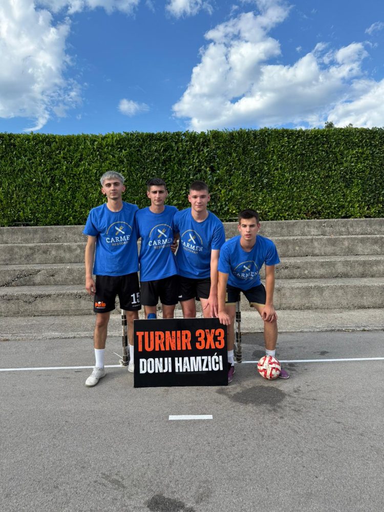 Počeo 3×3 turnir u Donjim Hamzićima: Večer odličnog nogometa, poznati prvi četvrtfinalisti