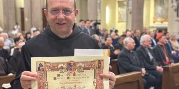 Povodom 80. obljetnice PAMI-ja fra Miljenko Šteko primljen u članstvo ove Akademije