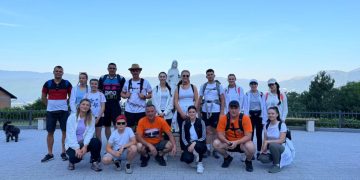 Prva grupa hodočasnika krenula pješice iz Rame u Međugorje