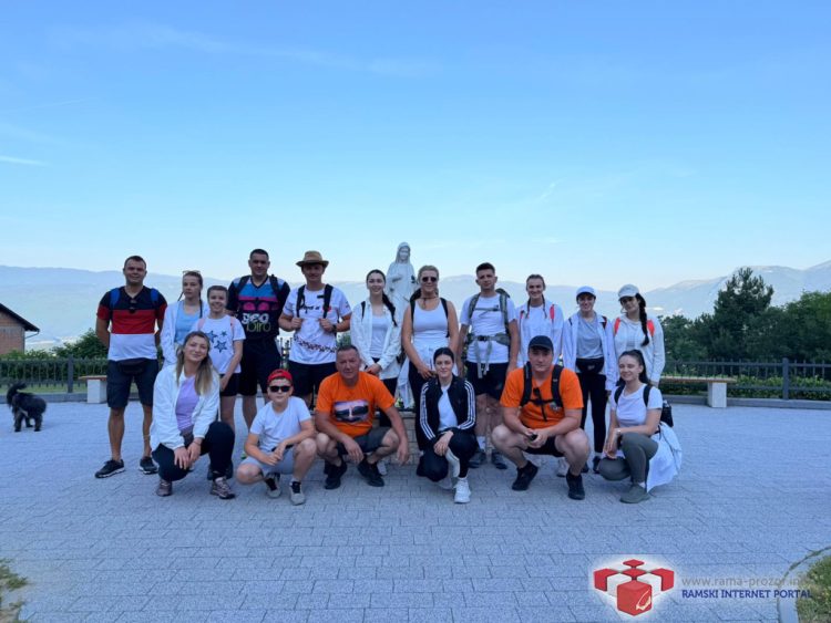 Prva grupa hodočasnika krenula pješice iz Rame u Međugorje