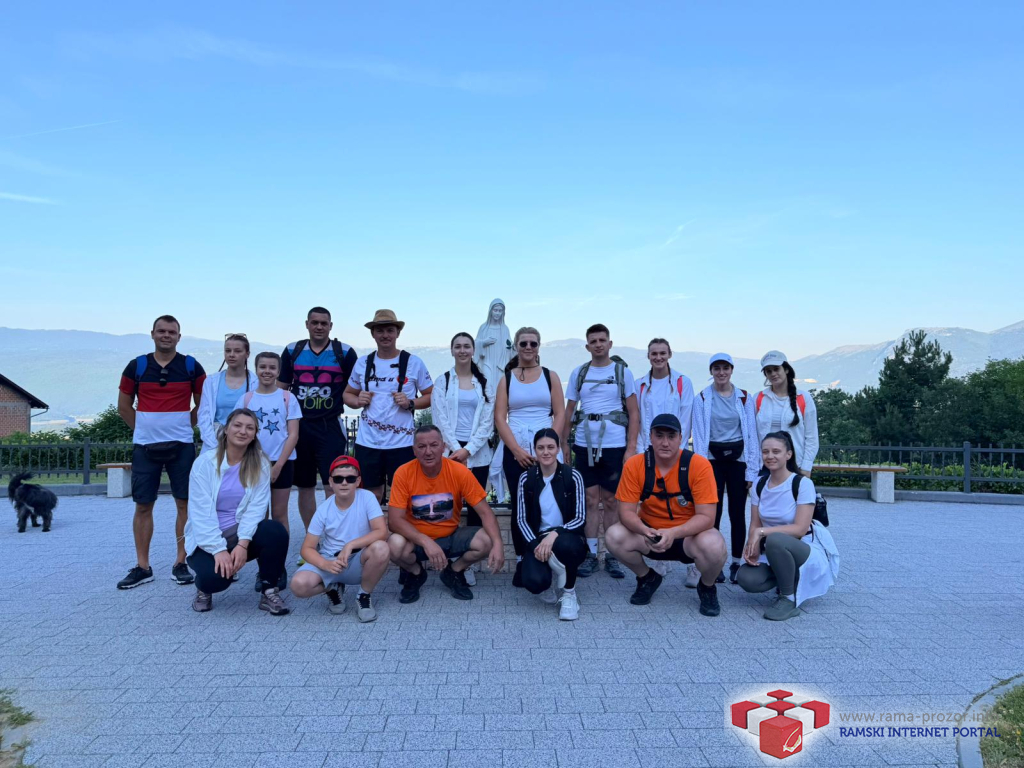 Prva grupa hodočasnika krenula pješice iz Rame u Međugorje