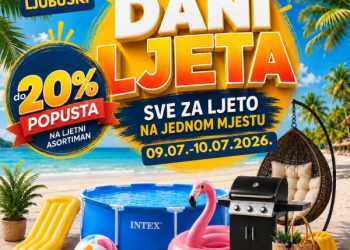 Dani ljeta u FIS-u u Ljubuškom – do 20% popusta na ljetni asortiman