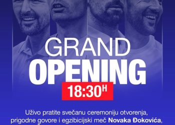 Uživo pratite veliko otvaranje Dodig Tennis Center na Sport Klubu i Radioteleviziji Herceg-Bosne