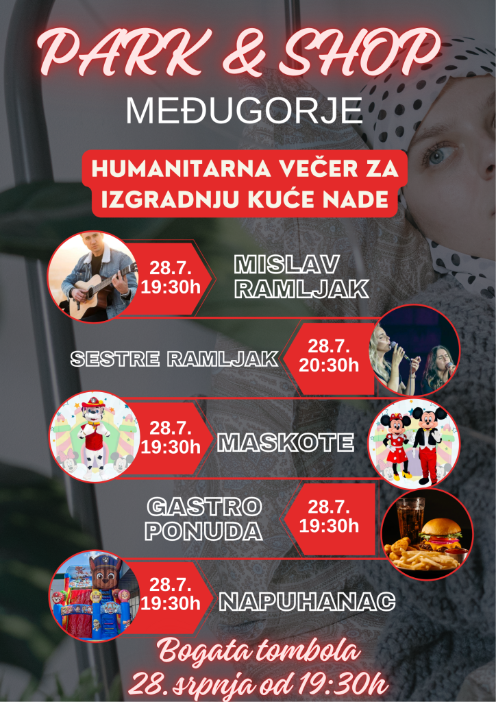 Park & Shop Međugorje postaje mjesto nade: Zajednica se okuplja za onkološke bolesnike