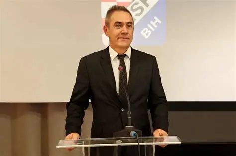Tihomir Šarac, glasnogovornik HSP-a BiH, nositelj hrvatske koalicije za Skupštinu HNŽ-a