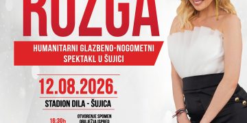 ŠUJICA 2026 Humanitarni spektakl koji će okupiti proslavljene nogometaše, glazbenike i glumce