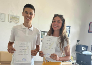 OGŠ BROTNJO Ana Markota učenica generacije, pohvaljen i Kristijan Barbarić