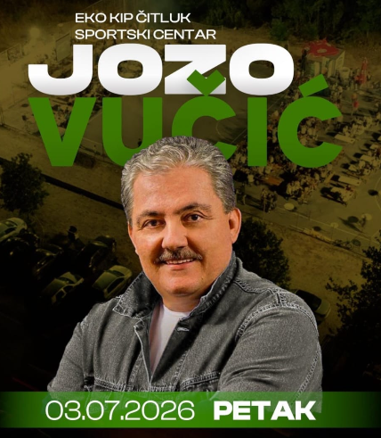 Ne propustite spektakl: Večeras koncert Joze Vučića u sklopu EKO KIP 3×3 turnira
