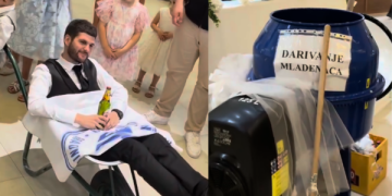 Ovo ima samo u Hercegovini – neviđeno darivanje: Mladenci iz Čitluka dobili poklon koji je nasmijao svatove