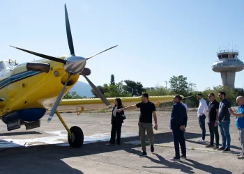 Buhač i Kordić obišli posade air tractora zahvalivši svim gasiteljima požara u HNŽ-u na požrtvovnosti i hrabrosti