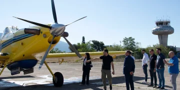 Buhač i Kordić obišli posade air tractora zahvalivši svim gasiteljima požara u HNŽ-u na požrtvovnosti i hrabrosti