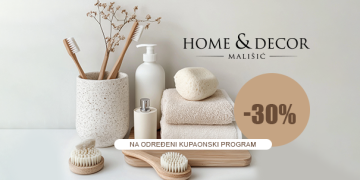 DETALJI KOJI KUPAONICU ČINE LJEPŠOM – Iskoristite 30 % popusta na odabrani asortiman u trgovinama Mališić Home & Decor!
