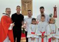 Vasilj, Katić i Bašić u sarajevskoj crkvi primili blagoslov od župnika fra Danijela Rajića uoči nastupa na SP-u