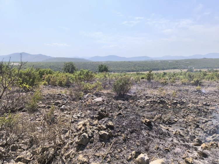 Požar u Mostarskom Cernu ugašen brzom intervencijom vatrogasaca i mještana