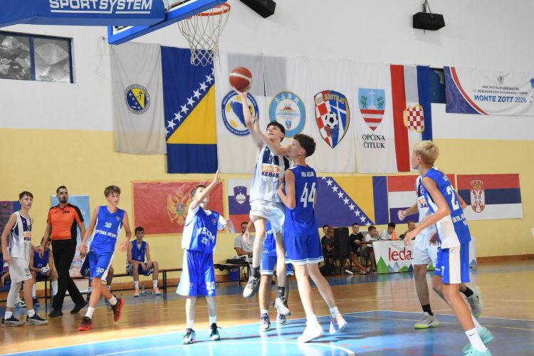 13. Monte Zott turnir održan u Čitluku: Trofeji za košarkaše Širokog i Leotara