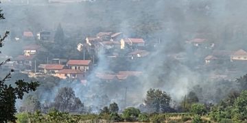 VELIKI POŽAR U GRADNIĆIMA | U gašenju sudjelovali i Air Tractori