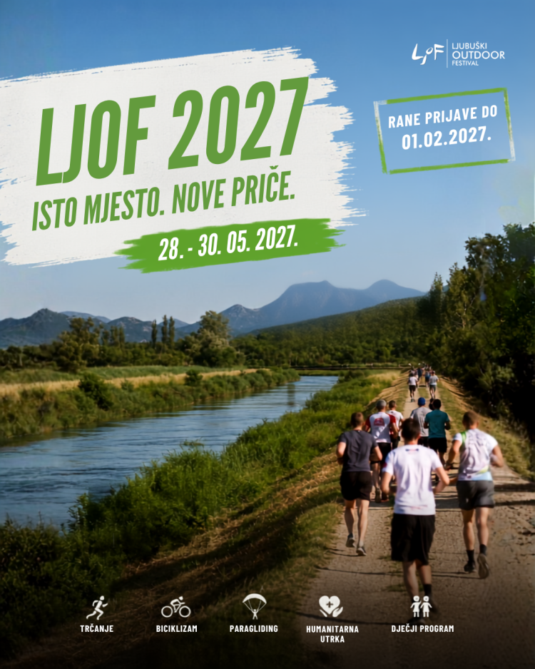 Ljubuški Outdoor Festival 2027 – Prijave su otvorene!