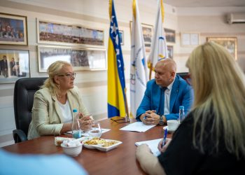 Predsjednica Bradara posjetila Olimpijski odbor BiH: Ulaganjem u sport gradimo zdravije društvo