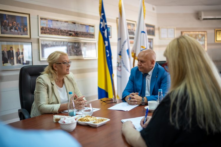 Predsjednica Bradara posjetila Olimpijski odbor BiH: Ulaganjem u sport gradimo zdravije društvo
