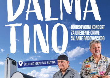 DALMATINO U SUTINI | Dobrotvorni koncert za uređenje crkve sv. Ante Padovanskog
