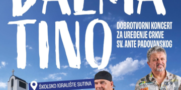 DALMATINO U SUTINI | Dobrotvorni koncert za uređenje crkve sv. Ante Padovanskog