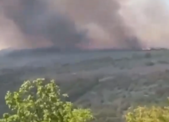 PONOVNO IZBIO POŽAR U MOSTARSKOM CERNU | Vatra se približila kućama, vinogradima i maslinicima