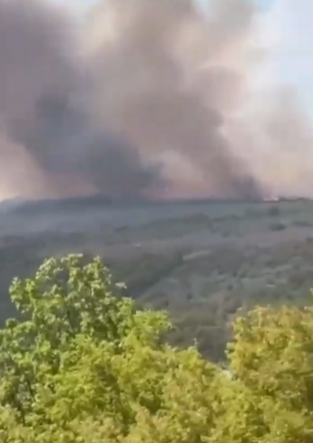 PONOVNO IZBIO POŽAR U MOSTARSKOM CERNU | Vatra se približila kućama, vinogradima i maslinicima