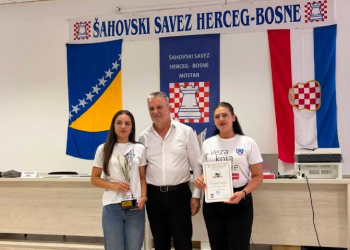ŠK BROTNJO | Mihaela Buntić i Ana Ostojić prvakinje Prve lige Herceg-Bosne